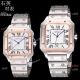 New Replica Cartier Santos de Cartier Lover Watch Rose Gold Quartz (2)_th.jpg